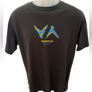 RVCA Hanalei Kauai Hawaii Tee Shirt Men M Medium